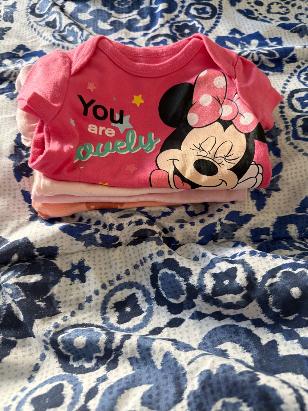 6-9 Month Short Sleeve Onesie Bundle
